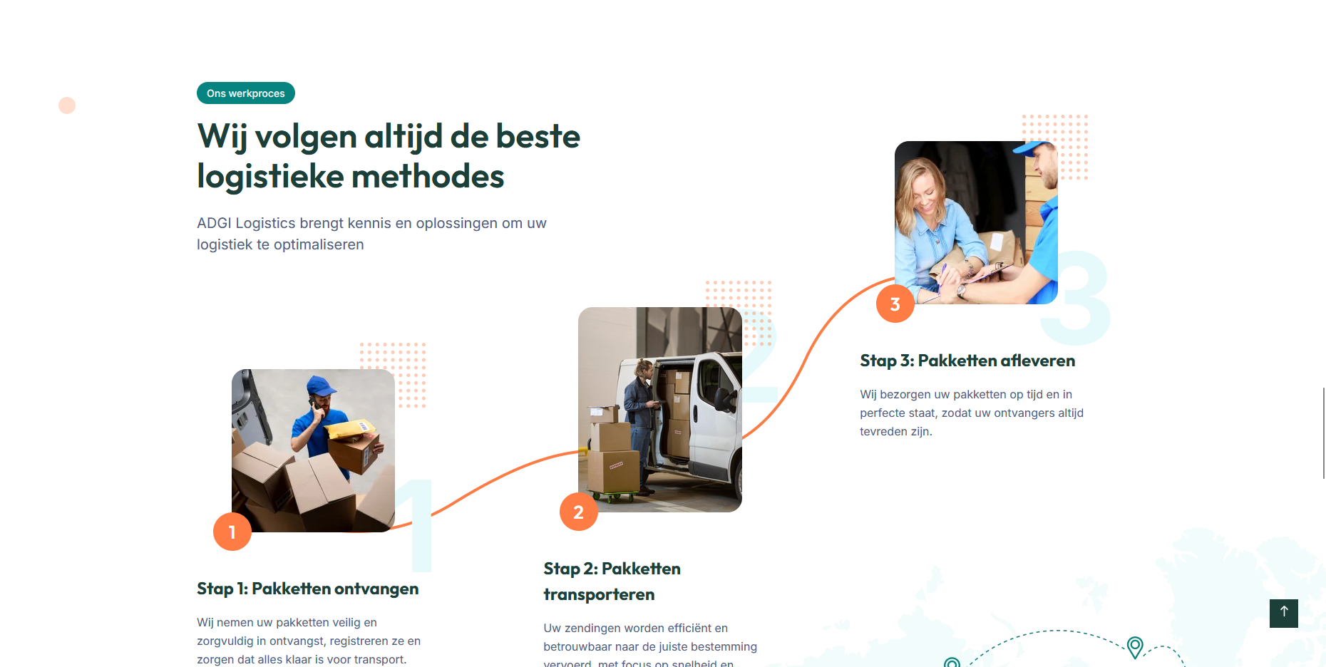 Logistics website