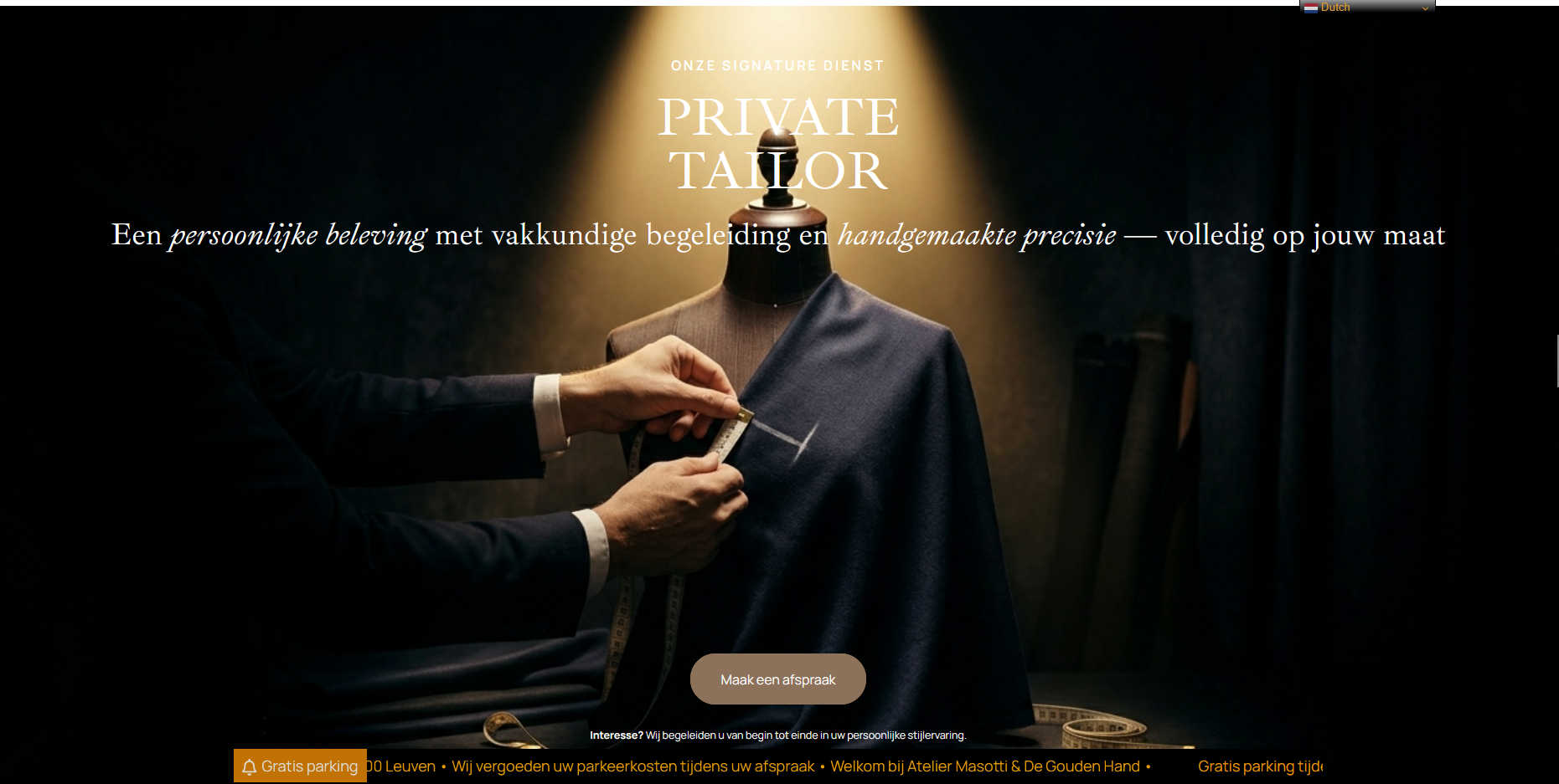 Atelier Masotti & De gouden hand